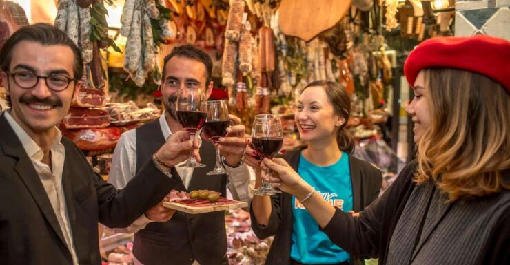 Rome: Food Tour and Wine Tasting in a Traditional Trattoria - Tour Duration and Guide Information