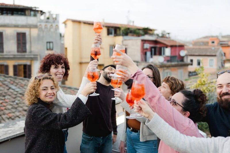Rome: Food Tour of the Historic Center With Rooftop Spritz - Itinerary Highlights