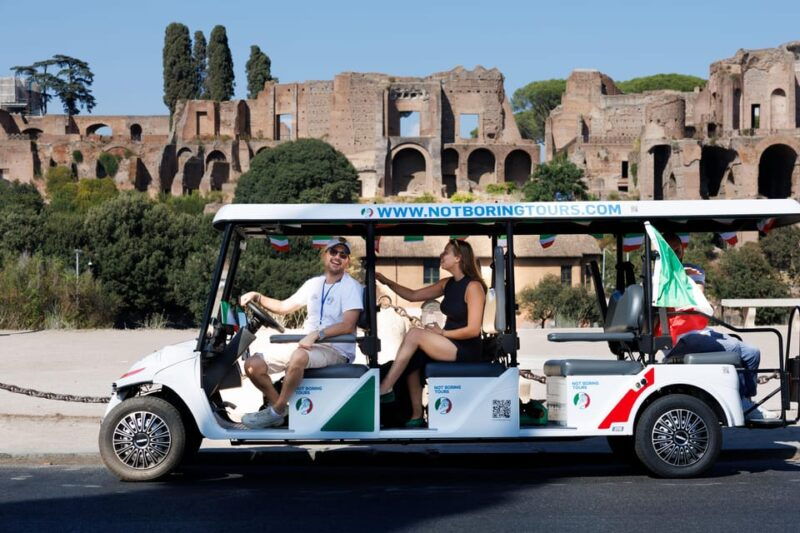 Rome: Fun Golf Cart Tour With Music and Gelato - Taste of Italy: Enjoying Delicious Gelato