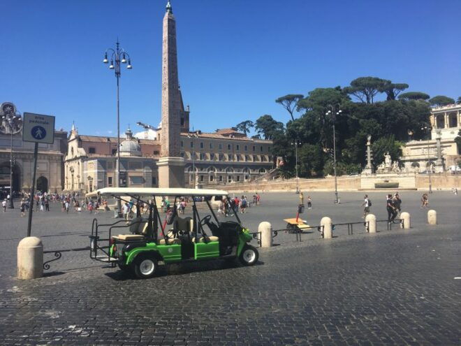 Rome Golf Car Tour - Booking Information