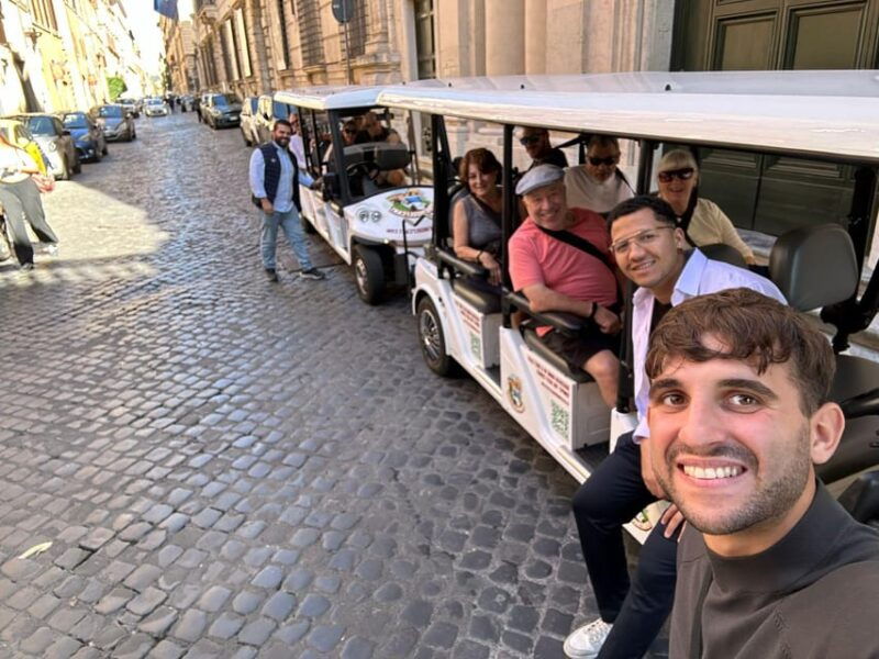 Rome: Golf Cart Food Tour with Hotel Pickup 4 hours - Good To Know