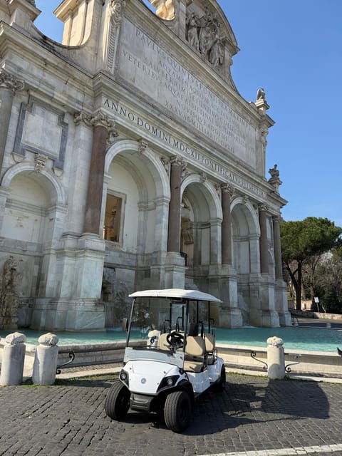 Rome: Golf Cart Sightseeing Tour With Pro Photographer - The Itinerary: What to Expect