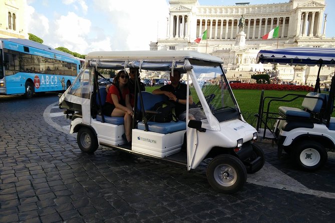 Rome Golf Cart Tour - Explore Artisan Workshops and Enjoy Gelato