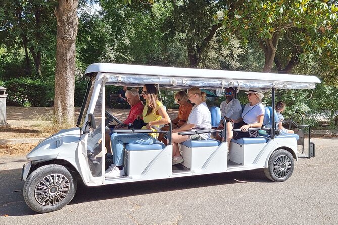 Rome Golf Cart Tour From Villa Borghese Gardens - Tour Details