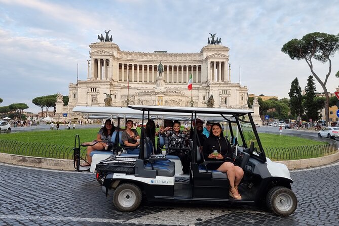 Rome Golf Cart Tour From Villa Borghese Gardens - Inclusions