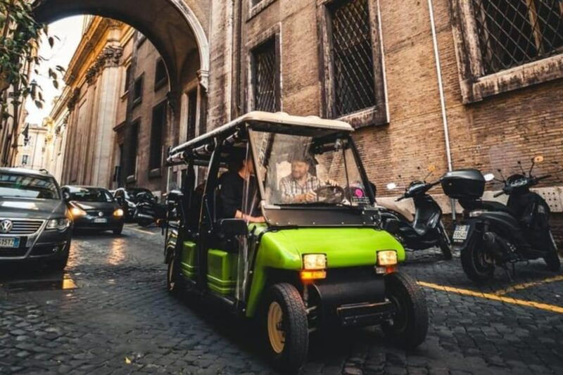 Rome: Golf Cart Tour of Iconic Sights - The Details of the Rome Golf Cart Tour