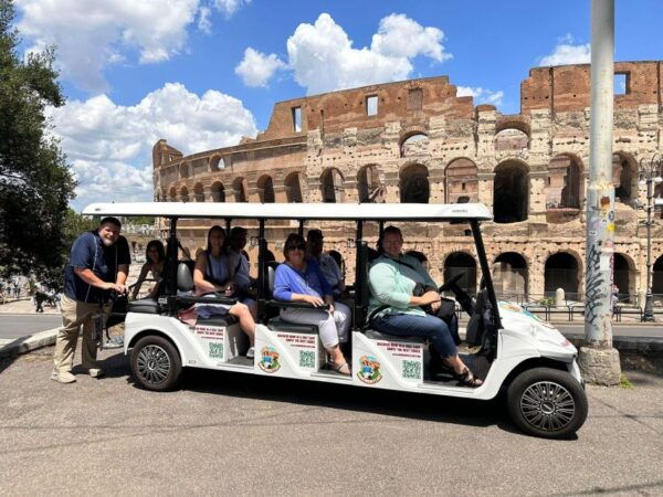 Rome: Golf Cart Tour the Very Best in 4 Hours - Meeting Point and Pickup