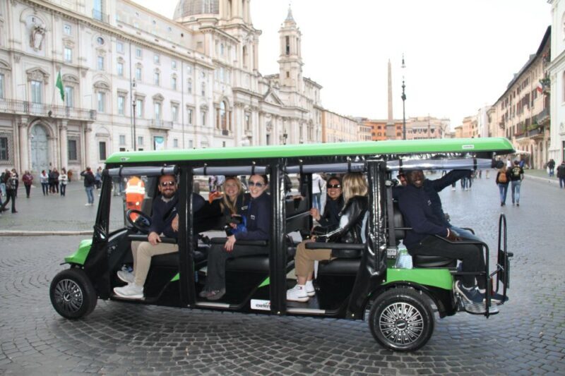 Rome: Golf Cart Tour with Artisanal Gelato Tasting - Good To Know