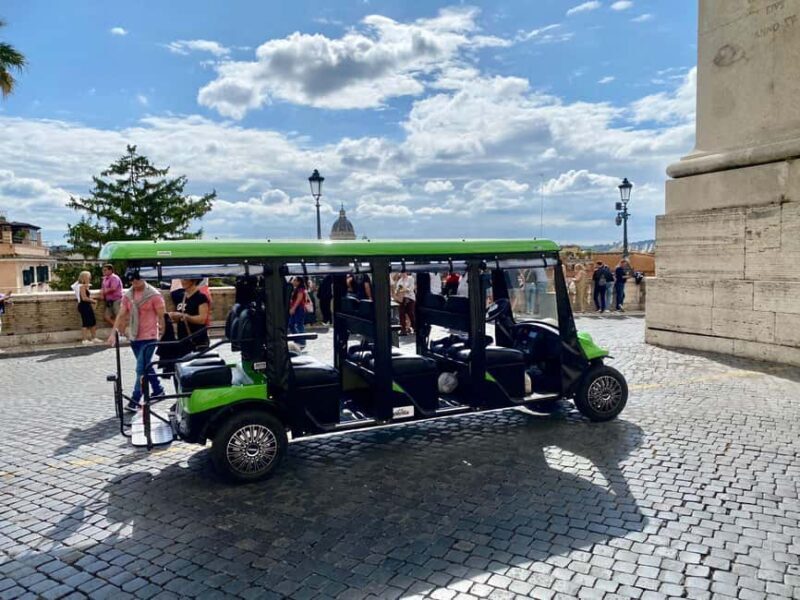 Rome: Golf Cart Tour with Artisanal Gelato Tasting - The Sum Up