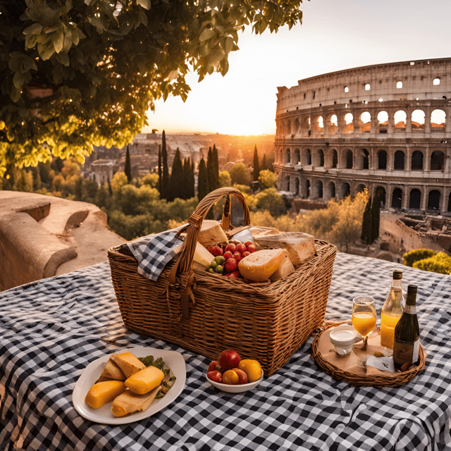 Rome: Gourmet Picnic in a Garden Terrace With City Views - Good To Know