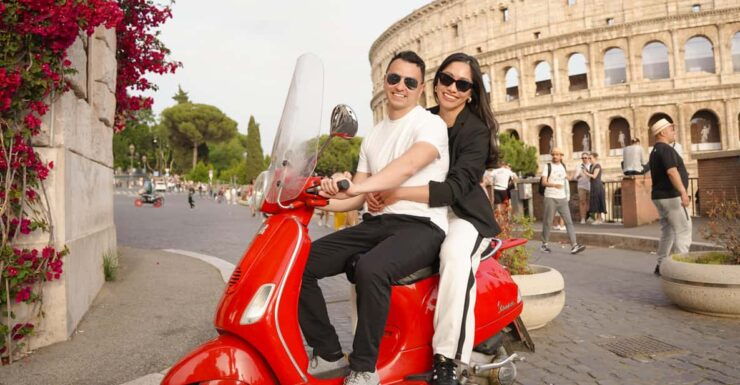 Rome: Guided City Food Tour by Vespa and Tastings - Experience Highlights