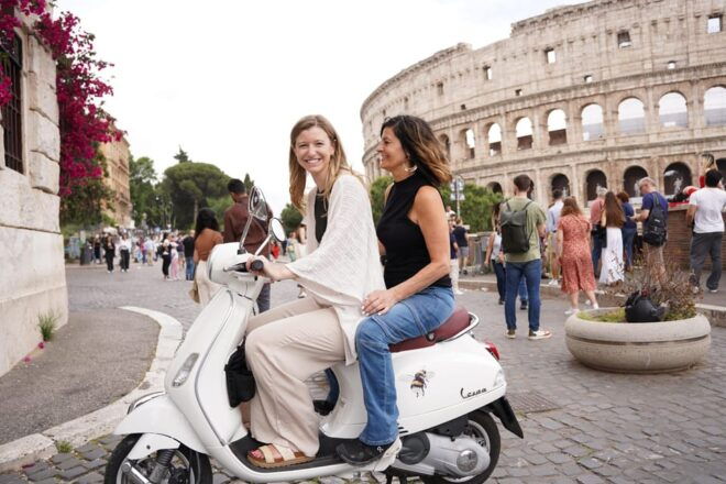 Rome: Guided City Food Tour by Vespa and Tastings - Tour Details