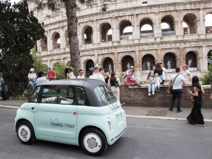 Rome: Guided E-Car City Tour With Gelato Stop - Itinerary Highlights