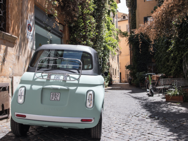 Rome: Guided E-Car City Tour With Gelato Stop - Scenic Gelato Stop Experience