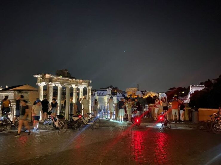 Rome: Guided Ebike Evening Tour With Typical Product Tasting - Tour Overview