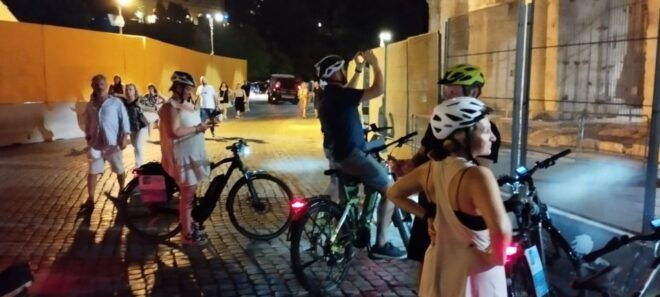 Rome: Guided Ebike Evening Tour With Typical Product Tasting - Meeting Point Information