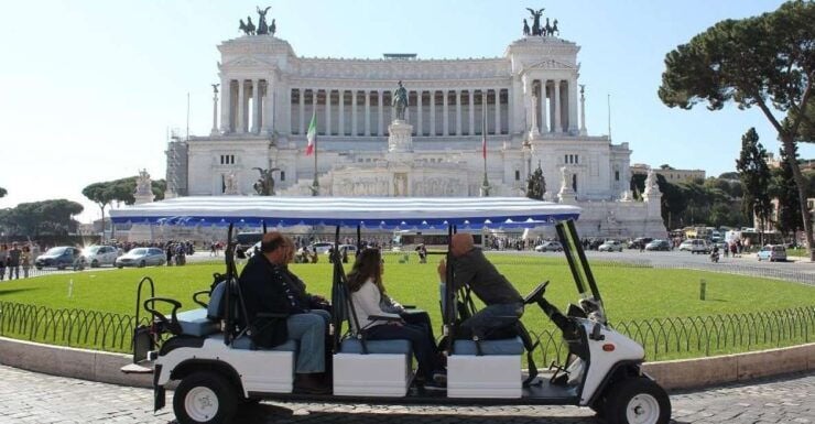 Rome Guided Golf Cart 3-Hour Tour - Hidden Gems and Iconic Sites