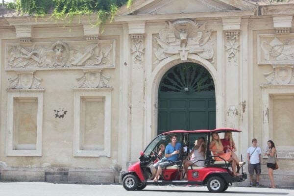 Rome Guided Golf Cart 3-Hour Tour - Guide Rating and Transportation Rating