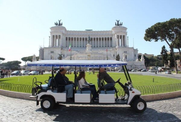 Rome Guided Golf Cart 3-Hour Tour - Service Rating and Organization Rating