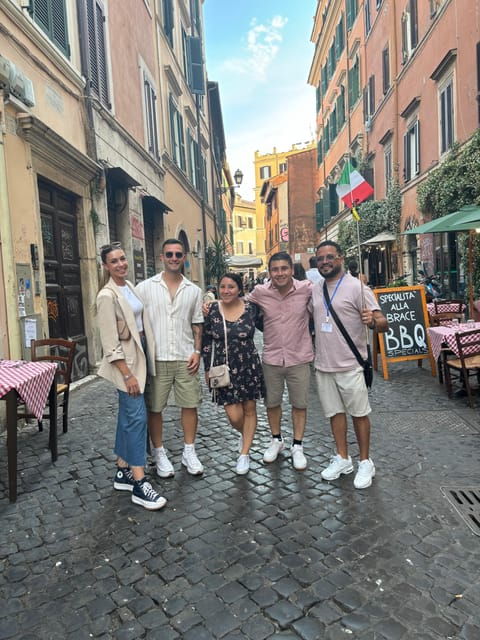 Rome: Guided Walking Tour With Drinks in Local Bars - Pricing and Reservation