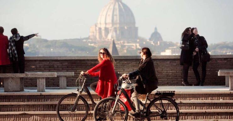 Rome: Half-Day Panoramic Tour by Electric-Assist Bicycle - Tour Duration and Starting Times