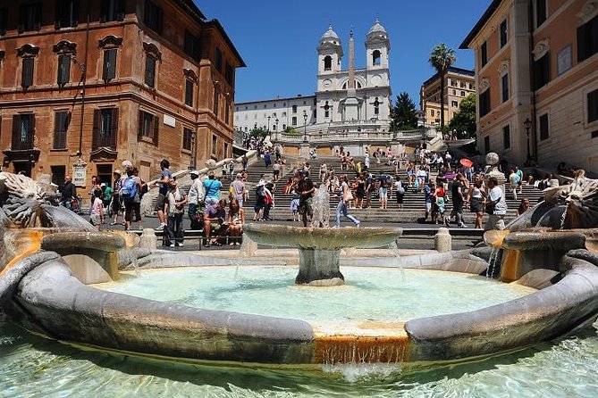 Rome: Half Day Tour Fountains & Squares With Tasting, Small Group - Tour Highlights