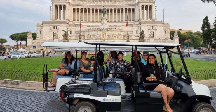 Rome: Highlights and Hidden Sights Golf Cart Tour - Tour Experience