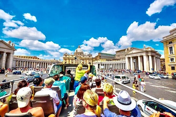 Rome Hop On-Hop Off Open Bus|Colosseum, Vatican Museum Group Tour - Pricing and Group Size