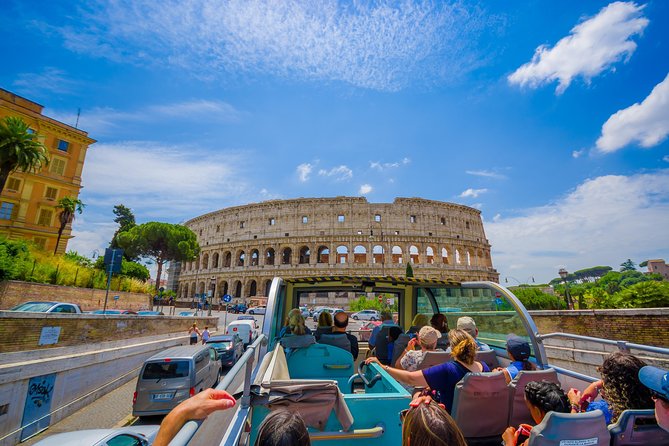 Rome Hop On-Hop Off Open BusColosseum, Vatican Museum Guided Tour Skip the Line - Tour Inclusions and Highlights