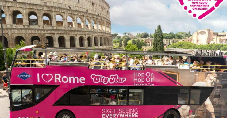 Rome: Hop-on Hop-off Sightseeing Bus Tour - Tour Highlights