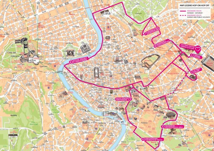 Rome: Hop-on Hop-off Sightseeing Bus Tour - Activity Details