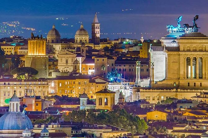 Rome Illuminated: Private 2-Hour Night Sightseeing Tour - Itinerary Overview