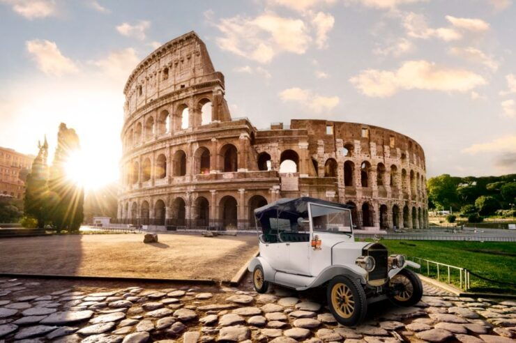 Rome: Imperial E-Car Rental - Rental Details