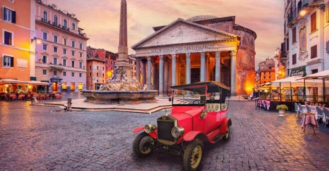 Rome: Imperial E-Car Rental With an Assistant - Experience Description