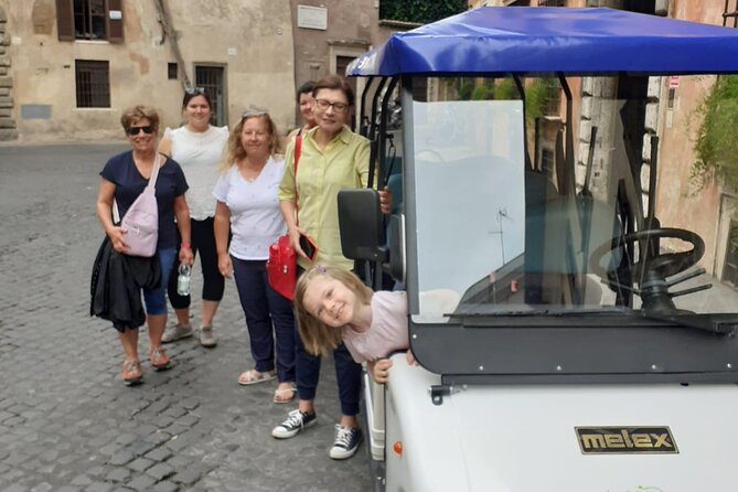 Rome in Golf Cart 4 Hours the Very Best - Navigating Romes Narrow Streets and Alleys