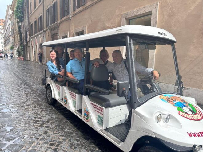 Rome in Golf Cart 7 Hours Unforgettable Full Immersion - Customer Review