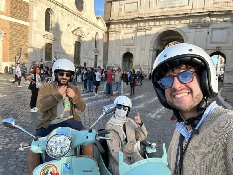 Rome in Vespa 90 min Vespa Sidecar PrivateTour with Gelato - Practicalities and Considerations