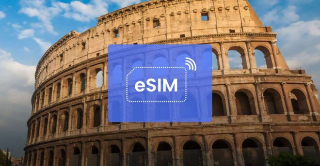 Rome: Italy and Europe Esim Roaming Mobile Data Plan - Features Included in the E-Sim Package