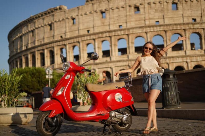Rome: Night Photography service by Vespa with Aperol Spritz - FAQ