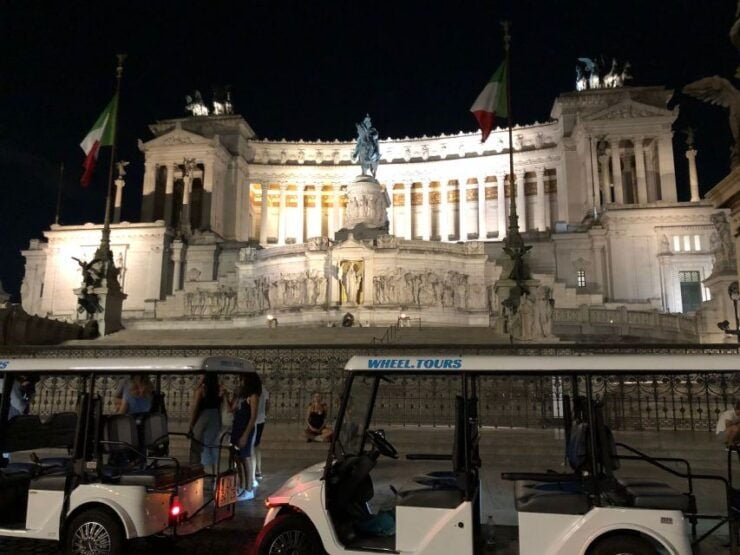 Rome: Night Tipsy Tour by Golf Cart With Drinks - Activity Details