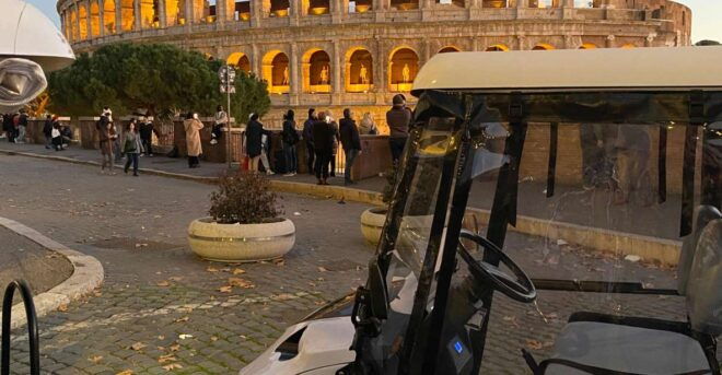 Rome: Night Tour by Golf Cart With Italian Dinner and Gelato - Experience Itinerary