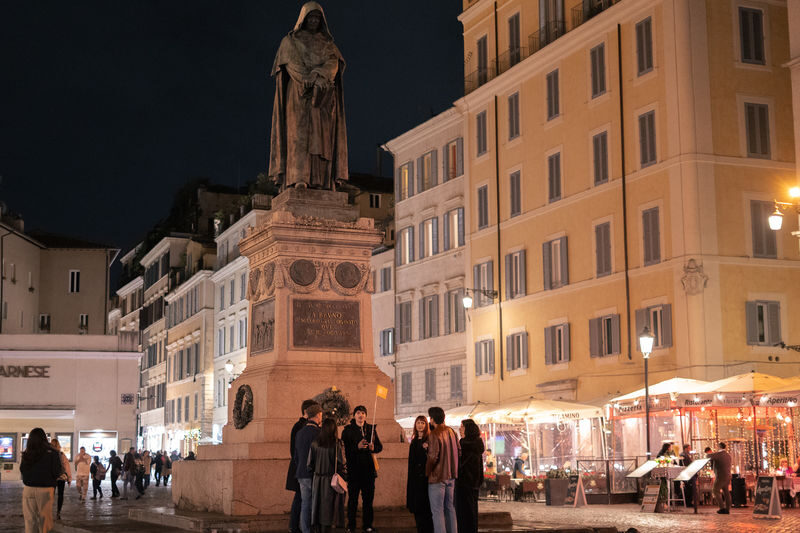 Rome Night Walking Tour with Interactive Ghost Hunter Kit - A church marked by death