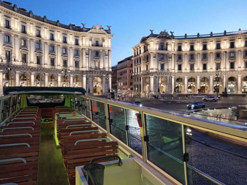 Rome: Nighttime Tour by Open-Top Bus - Good To Know