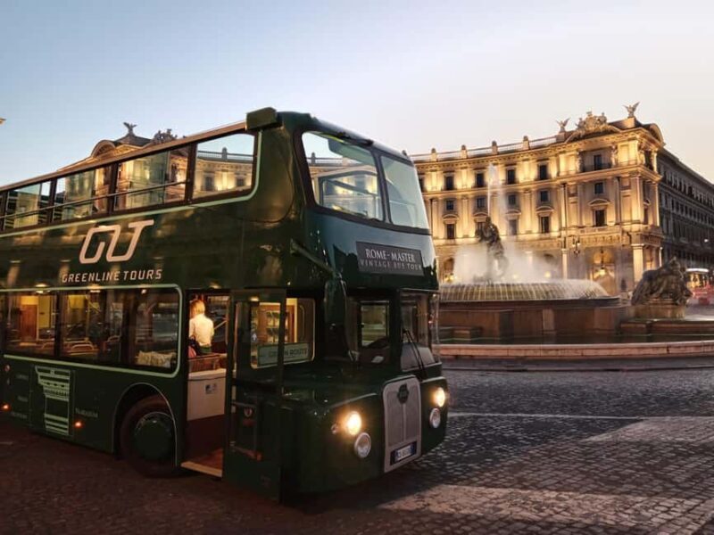 Rome: Nighttime Tour by Open-Top Bus - Final Thoughts