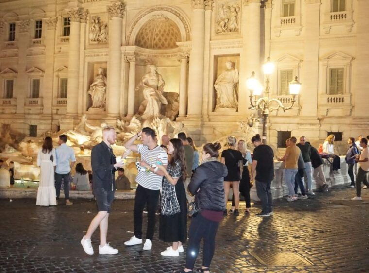 Rome: Nocturnal Golf Cart Tour - Key Stops and Attractions