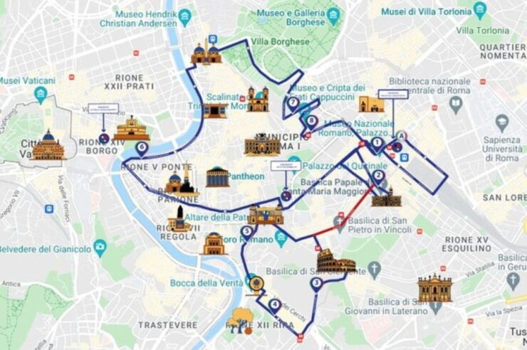 Rome: Open-Top Bus and Navona Underground Entry Ticket - Activity Details