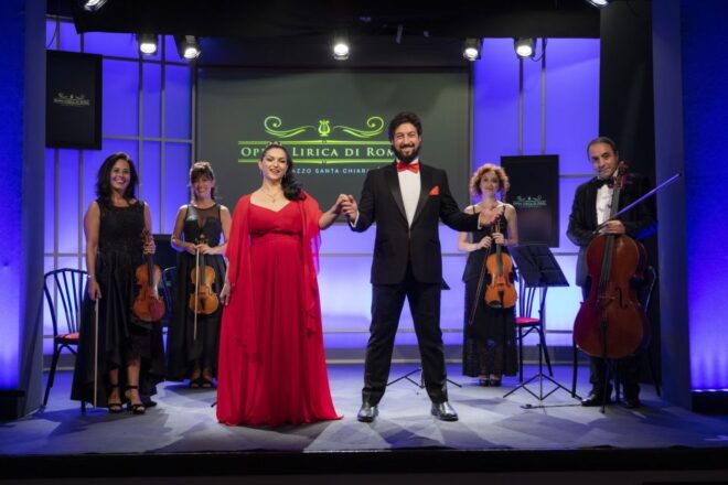 Rome: Opera Concert at the Palazzo Santa Chiara - Venue Overview