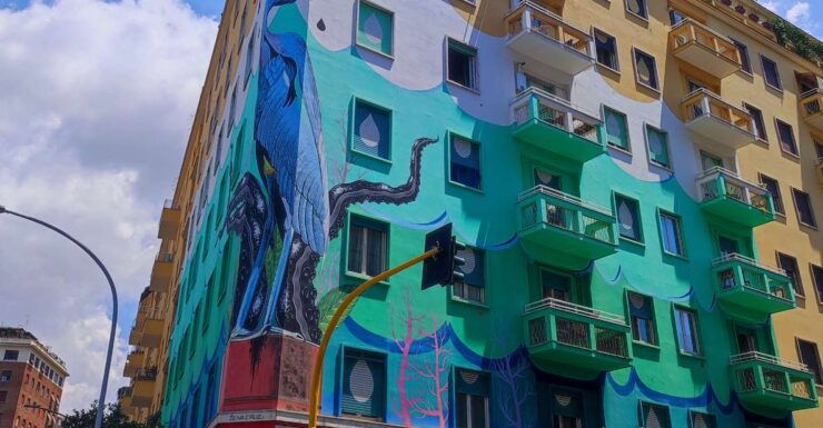 Rome: Ostiense Graffiti and Modern Street Art Walking Tour - Tour Highlights