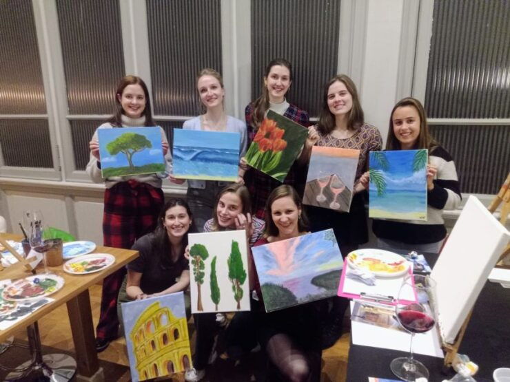 Rome Paint & Sip in Piazza Navona - Activity Details