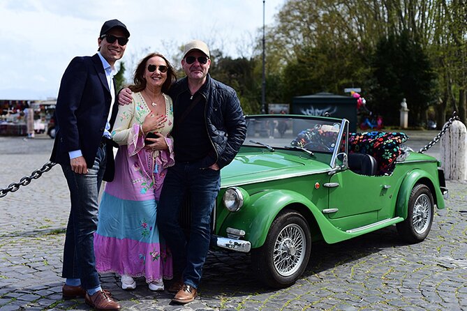 Rome Panoramic Tour by Vintage Classic Cabriolet Car or Vintage Minibus - Logistics and Information